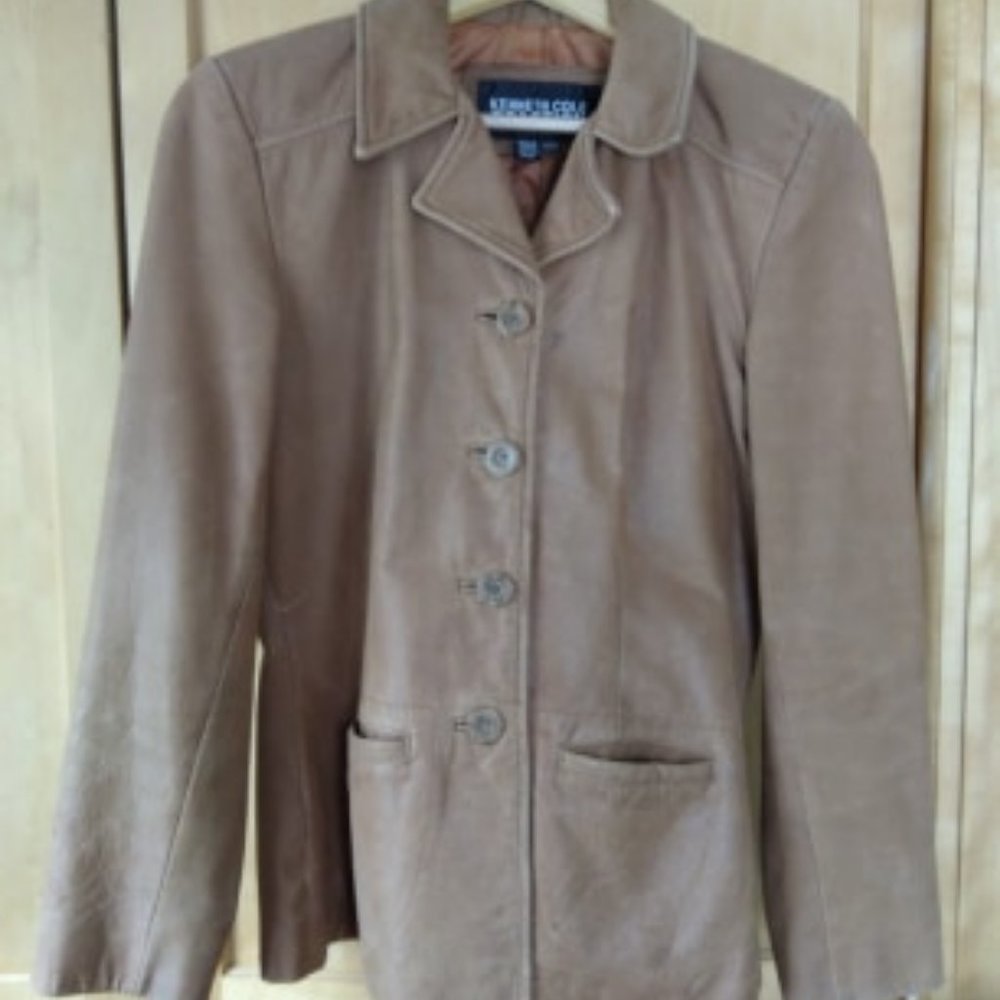 Kenneth Cole Reaction Leather Jacket